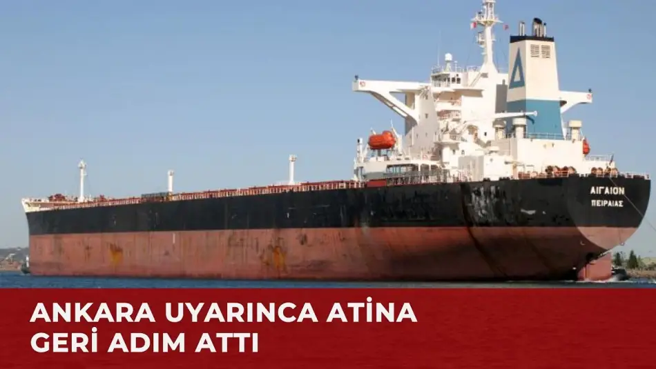 Türkiye Rest Çekti: Yunan Gemi Mürettebatı Korkudan Sefere Çıkmaktan Vazgeçti