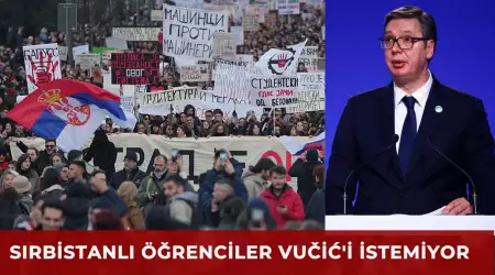 Sırbistan’daki Öğrenci Hareketi Vučić Yönetimine Karşı Sahada Spot: