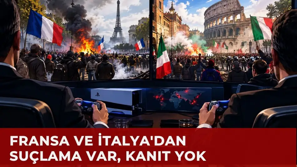 Fransa ve İtalya'dan Protestolara Dış Müdahale Suçlaması