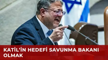Katil Ben Gvir Gazze’yi Gasp Etmek için Filistinlileri Göçe Zorlamak İstiyor