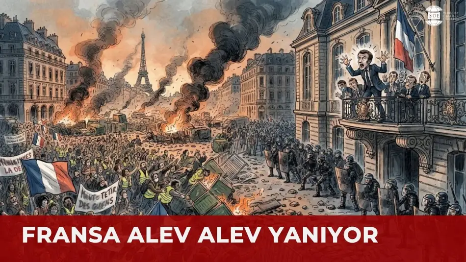 Macron Yönetimi Ayaklanan Fransız Halkını Durduramıyor
