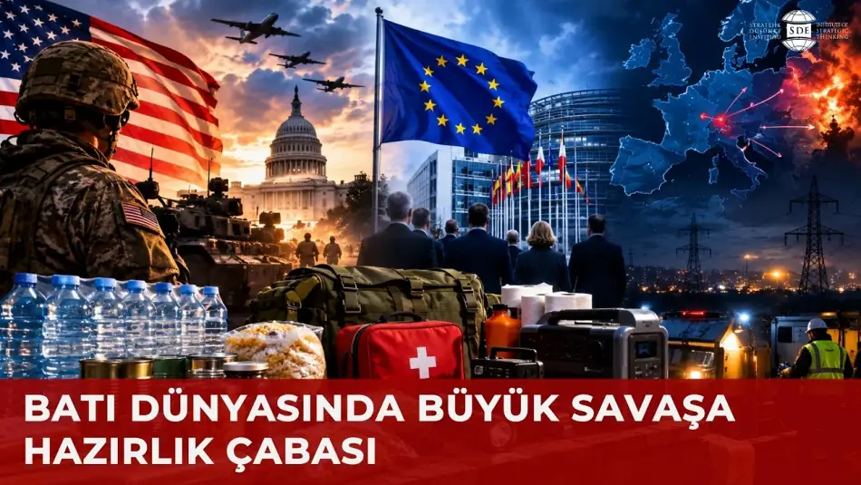 ABD ve Avrupa'da Savaş ve Olağanüstü Olaylara Hazırlık Hızla Devam Ediyor