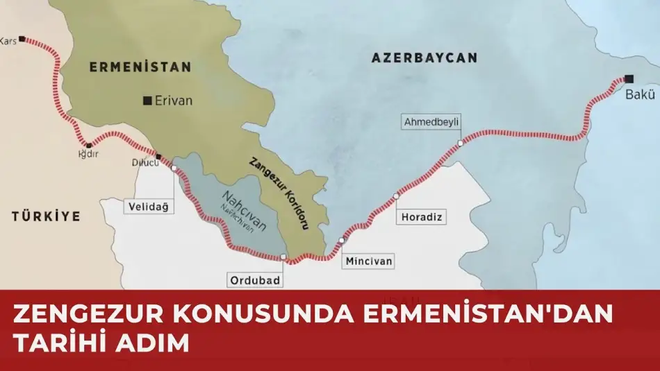 Ermenistan Parlamentosu Zengezur Koridoru’nun Açılmasına Onay Verdi