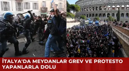 İtalya’da Grevler ve Protestolar Yayılıyor