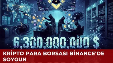 En Büyük Kripto Para Borsası Binance'de 6,3 Milyar Dolarlık Soygun