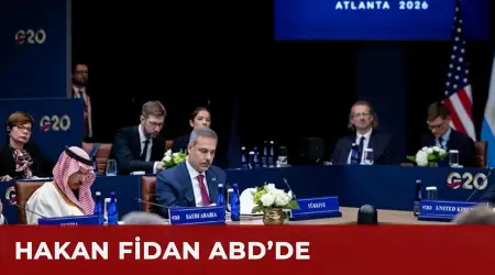 Dışişleri Bakanı Fidan G20 Toplantısı için Atlanta’da