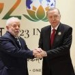 Cumhurbaşkanı Erdoğan, Brezilya Devlet Başkanı Silva ile Bir Araya Geldi