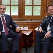Dışişleri Bakanı Fidan, Hollanda Başbakanı Rutte ile Lahey'de Bir Araya Geldi