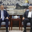 Dışişleri Bakanı Hakan Fidan, Hamas Siyasi Büro Başkanı Heniyye ile Bir Araya Geldi