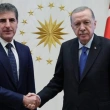 Cumhurbaşkanı Erdoğan, IKBY Başkanı Barzani’yi Kabul Etti
