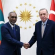 Cumhurbaşkanı Erdoğan, Maldivler Cumhurbaşkanı Muizzu ile Görüştü