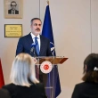 Dışişleri Bakanı Fidan, NATO Dışişleri Bakanları Toplantısı'nın Ardından Konuştu: 'Gazze Meselesinde Bütün Muhataplarımız Bizimle Hemen Hemen Aynı Fikirde'