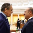 Çavuşoğlu ile Lavrov Bangkok'ta Görüştü