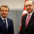 Cumhurbaşkanı Erdoğan ile Macron görüştü
