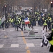 Paris'te gözaltı sayısı 548, 272 ise kişi tutuklandı