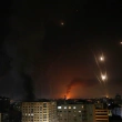 İsrail'in Gazze'ye Saldırmasının Ardından Tel Aviv Vuruldu 