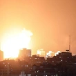 İsrail Savaş Uçakları Gazze'yi Bombaladı