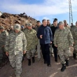 Hulusi Akar Suriye sınırında Dündar ve Fidan ile görüştü