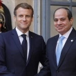 Macron ve Sisi Paris'te Bir Araya Geldi