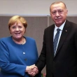 Cumhurbaşkanı Erdoğan Almanya Başbakanı Merkel ile Görüştü
