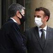 Macron 'Denizaltı Krizi'nin Ardından ABD'li Yetkililerle İlk Yüz Yüze Teması Gerçekleştirdi