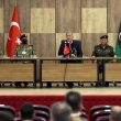 Milli Savunma Bakanı Akar, Libya'da Askeri Yetkililerle Bir Araya Geldi