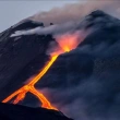 Etna Yanardağı Yine Faaliyete Geçti