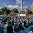 Vatandaşlar Akın Akın Ayasofya-i Kebir Cami-i Şerifi'ni Ziyaret Ediyor