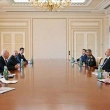 Azerbaycan Cumhurbaşkanı Aliyev, İsrail Savunma Bakanı Gallant'ı Kabul Etti 