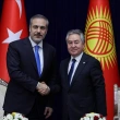 Bakan Fidan Kırgız Mevkidaşı ile Görüştü