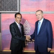Cumhurbaşkanı Erdoğan, Endonezya Devlet Başkanı ile Bir Araya Geldi