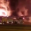 Suriye’nin Humus İlinde Esed Rejiminin Petrol Rafinesinde Patlama
