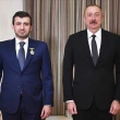 Aliyev, Baykar Teknik Müdürü Selçuk Bayraktar'a 'Karabağ Nişanı' Takdim Etti