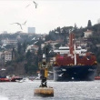 Yük Gemisi İstanbul Boğazı'nda Karaya Oturdu