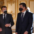 Fransa Cumhurbaşkanı Macron ve IKBY Başkanı Barzani Paris'te Bir Araya Geldi