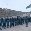 Laçın Koridoru'nun Başlangıcındaki Sınır Kontrol Noktasında Azerbaycan Bayrağı Göndere Çekildi