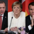 Cumhurbaşkanı Erdoğan, Macron ve Merkel ile Telefonda Görüştü