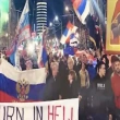 Belgrad’da NATO Protestosu