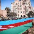Azerbaycan'ın Karabağ Zaferinin 1. Yılında Binlerce Kişi Bakü'de Yürüdü