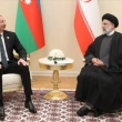 Azerbaycan Cumhurbaşkanı Aliyev ile İran Cumhurbaşkanı Reisi, Aşkabat'ta Görüştü