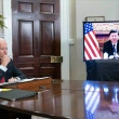 Çin Devlet Başkanı Şi ile ABD Başkanı Biden Çevrim İçi Görüştü