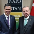 Cumhurbaşkanı Erdoğan, İspanya Başbakanı Sanchez ile Bir Araya Geldi