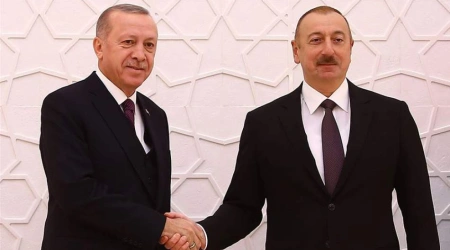 Cumhurbaşkanı Erdoğan, Azerbaycan Cumhurbaşkanı Aliyev'i Tebrik Etti