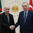 Cezayir Cumhurbaşkanı Abdülmecid Tebbun ve Cumhurbaşkanı Erdoğan Sudan Konusunda Görüştü