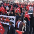 Hakkari'de "Bahar Kalkanı Harekatı"na Destek Yürüyüşü