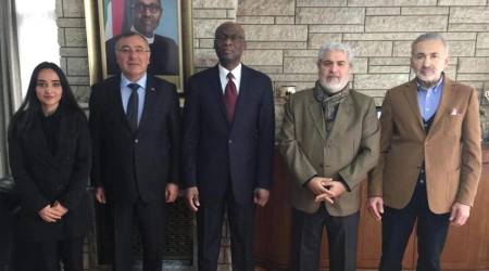 SDE Heyeti'nden Nijerya'nın Ankara Büyükelçisi'ne Ziyaret 