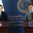 İtalya Başbakanı Draghi, Libya Başbakanı Dibeybe ile Trablus'ta Bir Araya Geldi