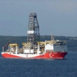 'Yavuz' Gemisi Mersin Açıklarına Ulaştı
