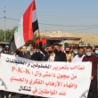 Irak'taki Ezidiler, Terör Örgütü PKK'nın Sincar'daki Varlığına Karşı Gösteri Düzenledi