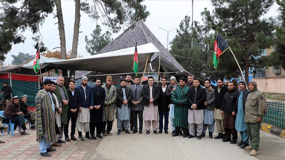 Afganistan Türkmenleri Hükümeti Protesto Etti